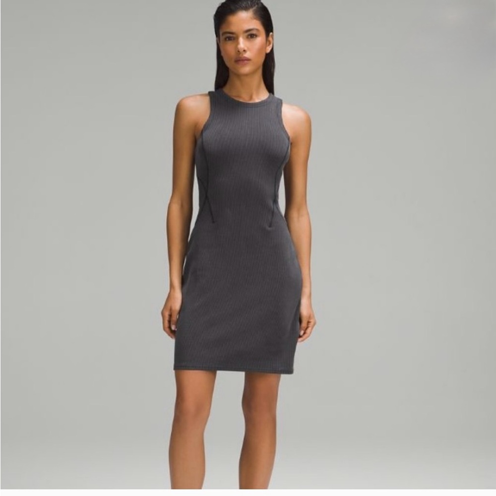 Lululemon ribbed softstreme dress NWT 0